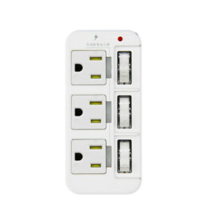 【安全達人R-53LC】3開3插3P 分接器（壁插）