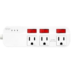 安全達人C-63WF 四開三插3P 過載警報電源延長線