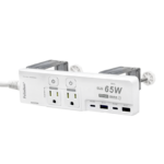 【Palladium K-202PLC+C】3開4插3P 65W 氮化鎵USB超級閃充延長線(含夾子配件)