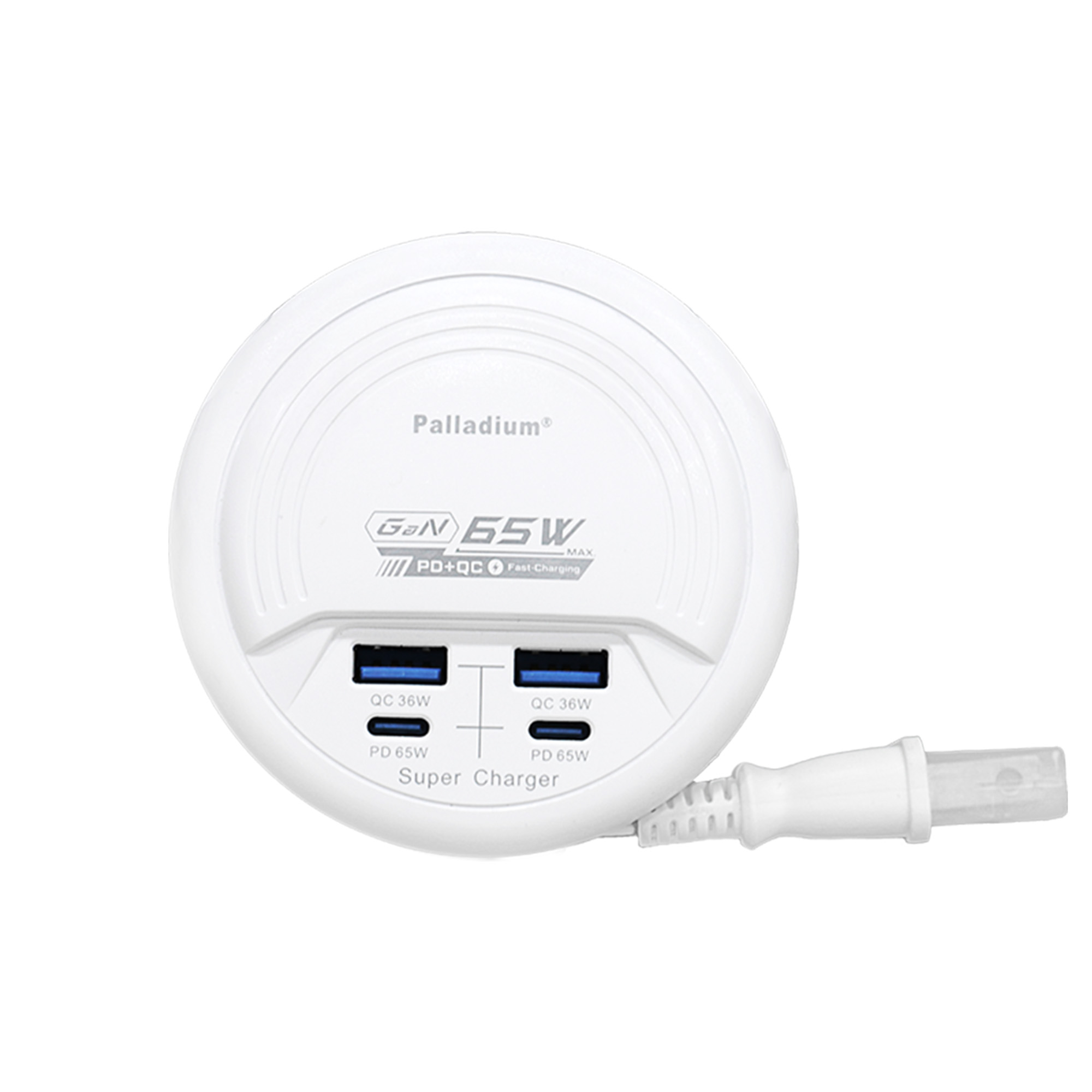 【Palladium UB-62】65W USB超級閃充電源供應器 4孔